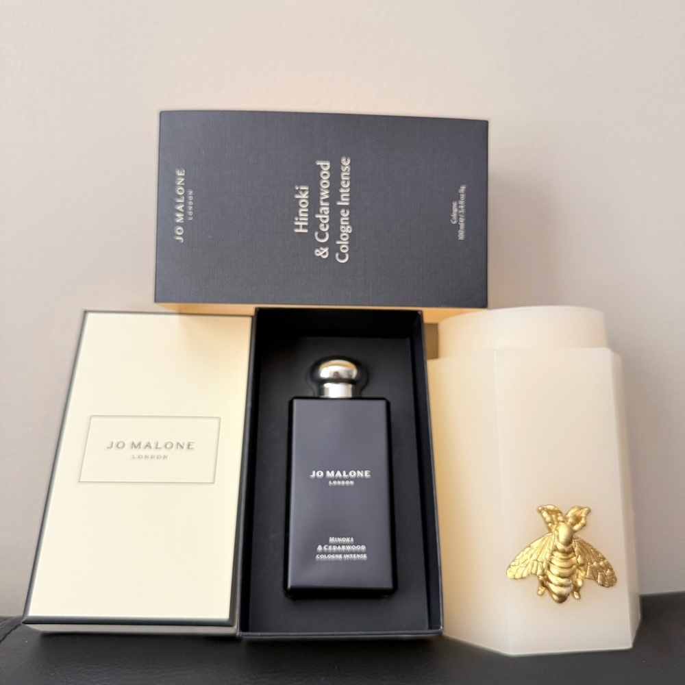 NIB Jo Malone London Hinoki Cedarwood Cologne Intense Spray 3.4 oz/100ml